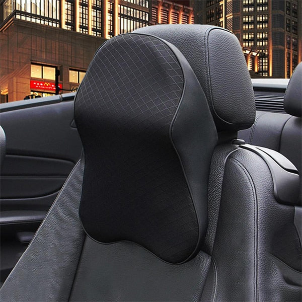Universal Car Neck Seat Pillow - 100% Soft Memory Foam Stress Relief 6
