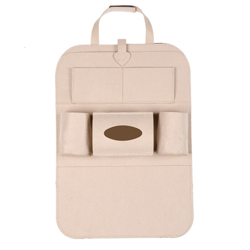 1 PC Car Seat Back Organizer Kids Kick Mats Protectors 6