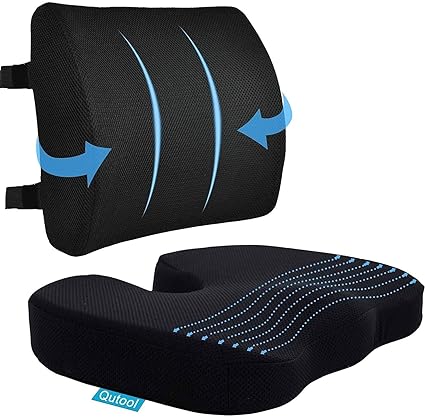 Premium Lumbar & Seat Comfort Duo