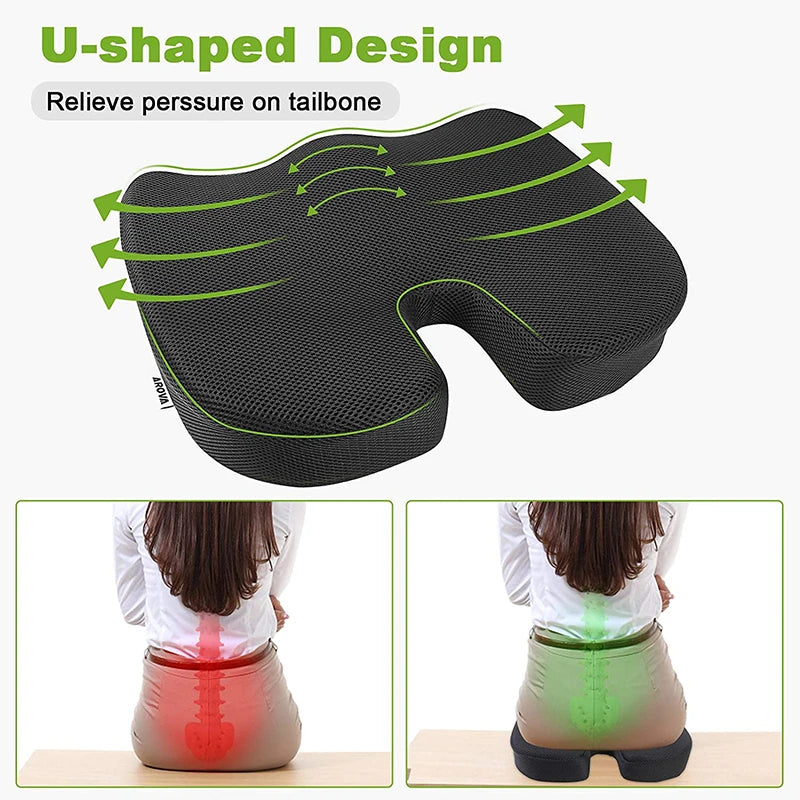 Universal Car & Chair Seat Cushion For Extreme Luxury 4
